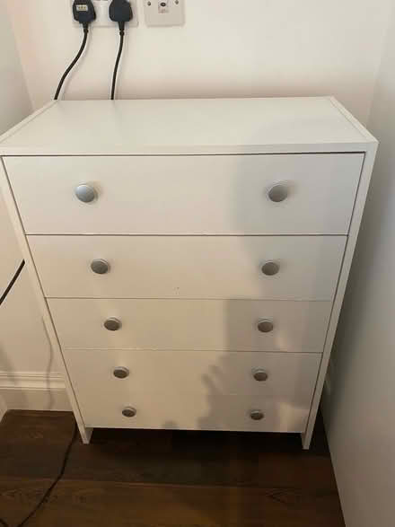 Photo of free White drawers (Clerkenwell EC1R) #1