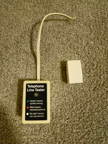 Photo of free Phone line tester and connector (Hunt Club/Riverside) #1