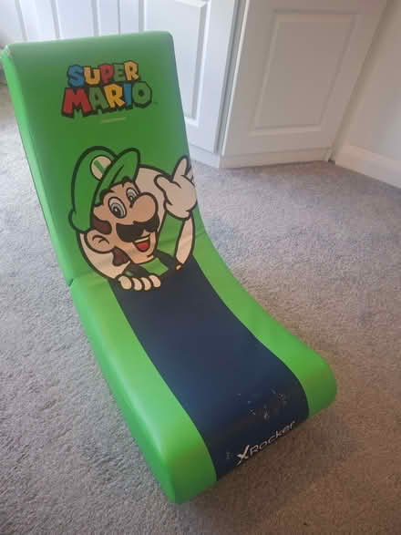 Photo of free Super Mario (Luigi) Gaming Rocker Chair (Upminster RM14) #1