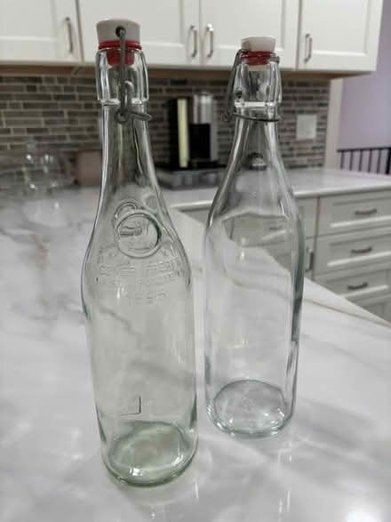 Photo of free 2 Glass Bottles with Swing Top (Thornwood, NY) #1