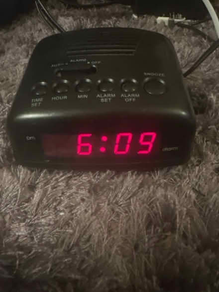 Photo of free Small Alarm clock radio (Ashford TW15) #1
