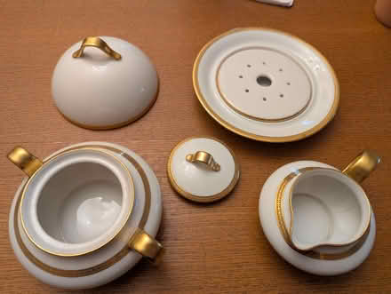 Photo of free Limoges sugar, creamer, butter dish (Wash Hts/Inwood) #2