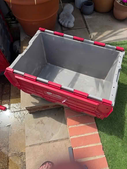 Photo of free Large Tea Crates (Sittingbourne) #3