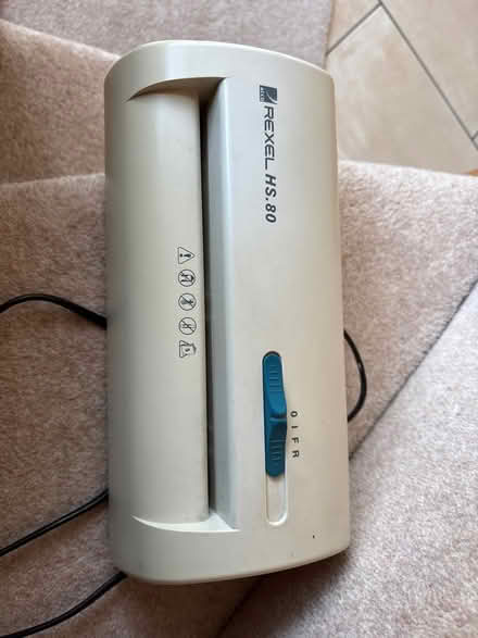 Photo of free Rexel shredder top (Lightwater) #1