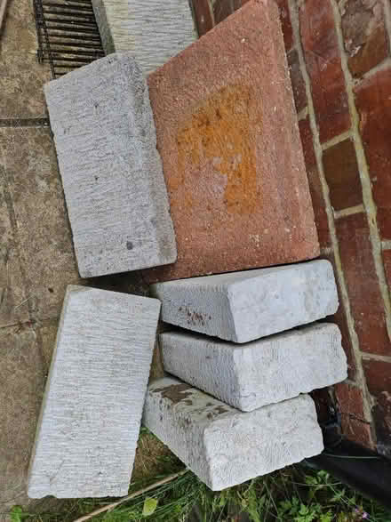 Photo of free 6 concrete blocks (Newtown RG1) #1