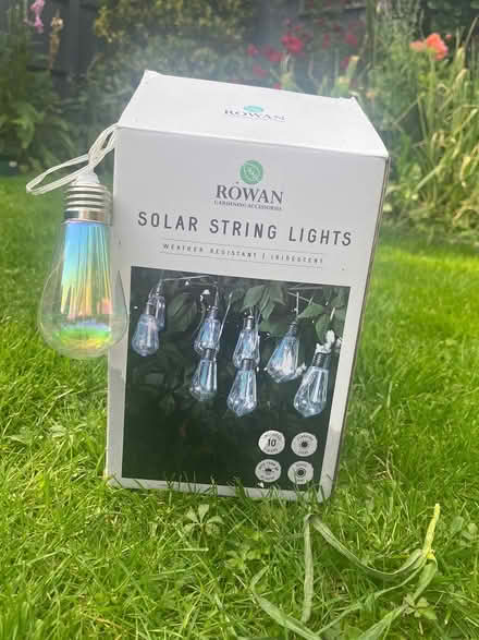 Photo of free New box of solar string lights (Waterlooville PO7 7) #1