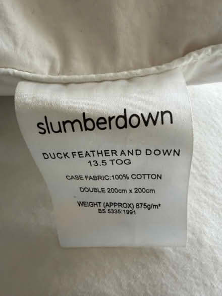 Photo of free Double duvet feather (Norton Lees S8) #2