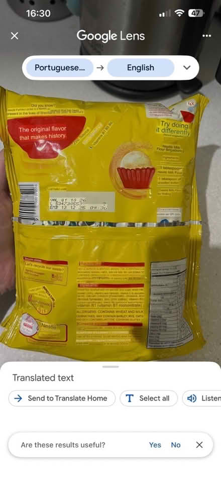 Photo of free Children food x1 (Se13) #3