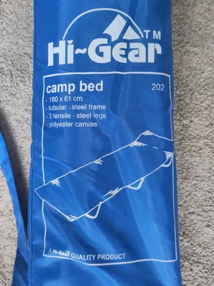 Photo of free Camp bed (Endymion rd, finsbury park, N4) #2