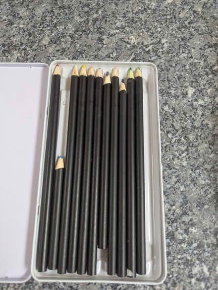 Photo of free Watercolor pencils (Henbury) #1