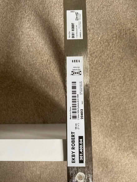 Photo of free 2 x White IKEA Shelves (TN27 Biddenden) #4