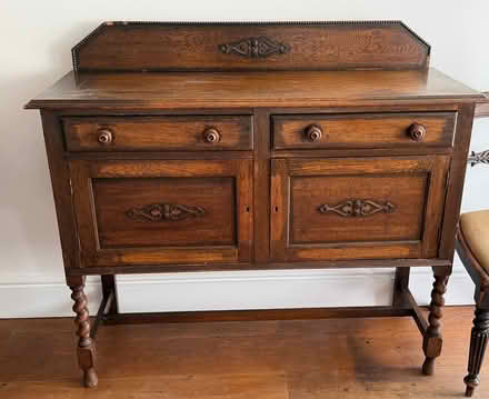 Photo of free Edwardian oak sideboard (Wheatley OX33) #1