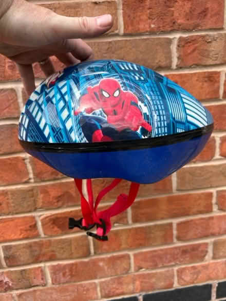 Photo of free Children’s spider man cycle helmet (Mapperley Plains NG3) #1