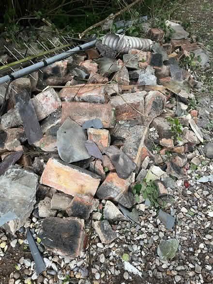 Photo of free Rubble and metal aerial (Newton Mearns G77) #1