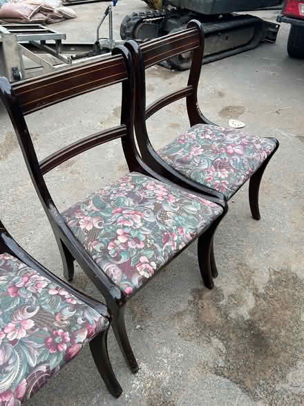 Photo of free 4 matching solid wood chairs (Sutton Coldfield B73) #2