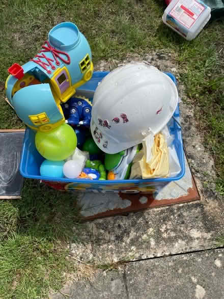 Photo of free box of kiddies toys (Stone Cross BN23) #1