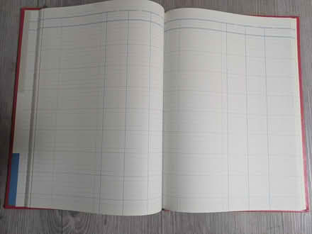 Photo of free 'Old-school' cash analysis book (Horsham Park) #2