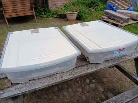 Photo of free Underbed storage boxes (Great Salkeld CA11) #1