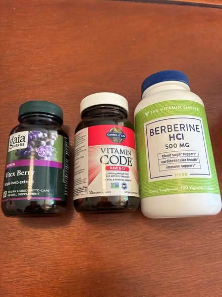 Photo of free Vitex, Berberine, B12 supplements (Miami Lakes) #1