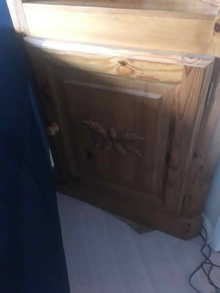 Photo of free Tall living room cabinet wooden (Ruscombe RG10) #2