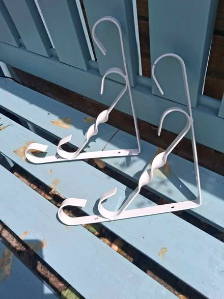 Photo of free Brackets for shelf or flower basket (Eaton Bray nr Dunstable.) #1