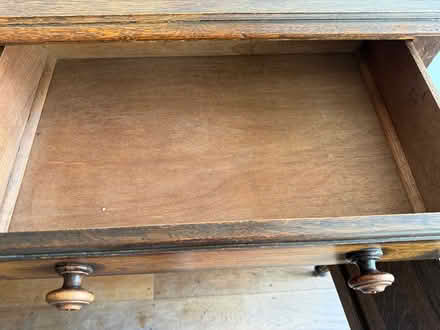 Photo of free Edwardian oak sideboard (Wheatley OX33) #4