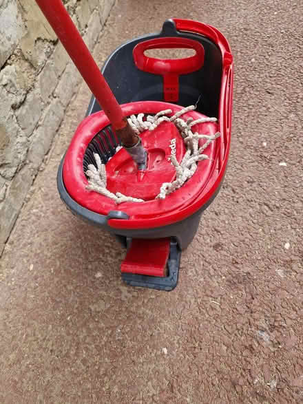 Photo of free Velda mop and bucket (Horace Road Billericay CM11) #2