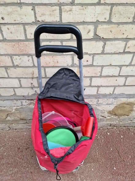 Photo of free Shopping trolly with beach stuff (Horace Road Billericay CM11) #2