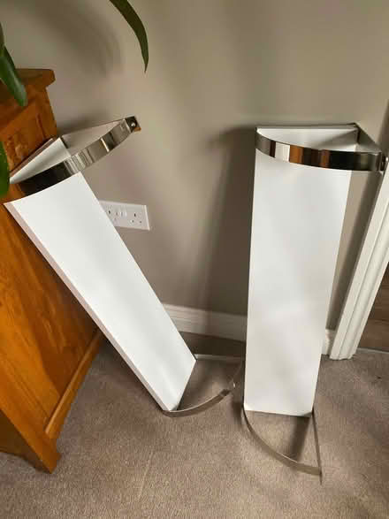Photo of free 2 x White IKEA Shelves (TN27 Biddenden) #1