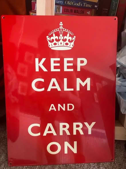 Photo of free Metal sign (Surbiton KT5) #1