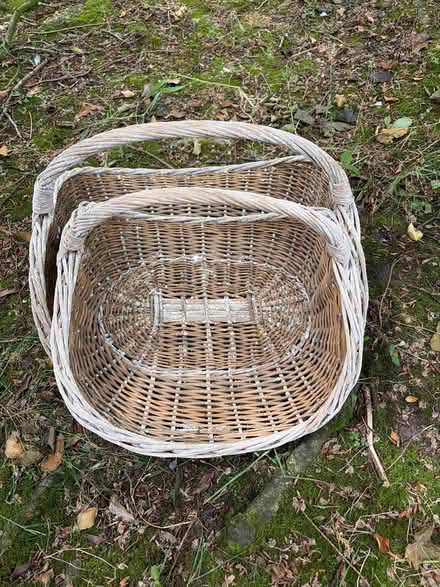 Photo of free 2 wicker baskets (Dinton SP3) #1