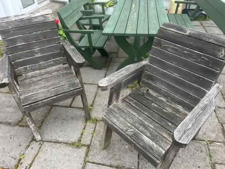 Photo of free 2 garden chairs (Ballinteer) #1