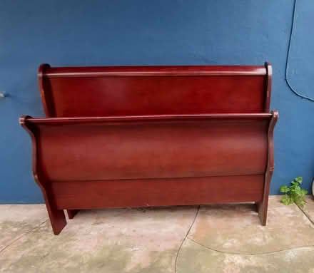 Photo of free Queen Size Sleigh Bed Frame (94015) #1