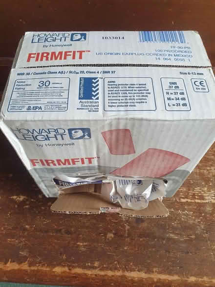 Photo of free Industrial Ear Plugs (Lichfield, WS13) #1