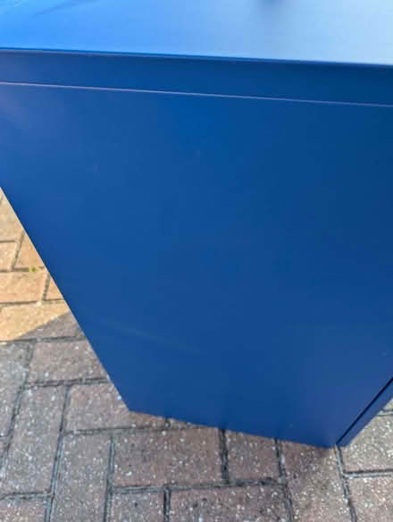 Photo of free Blue filing cabinet (Wickford SS11) #2