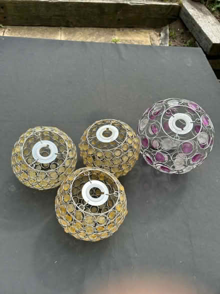 Photo of free 3x retro ceiling light shades (Mapperley Plains NG3) #2
