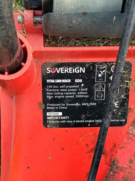 Photo of free Petrol lawn mower (Burnham on Crouch CM0) #2