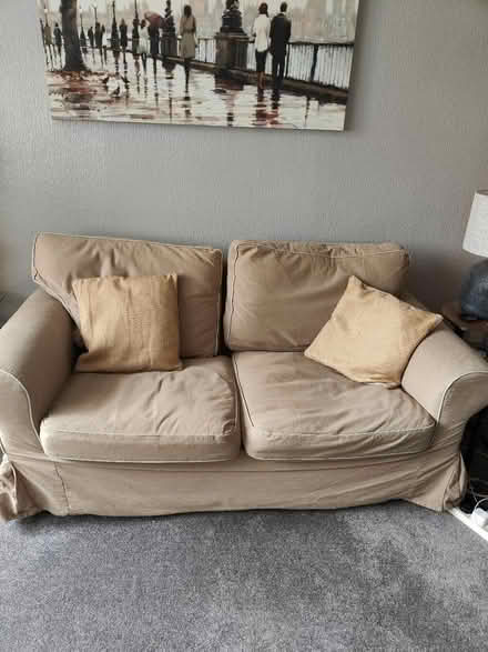 Photo of free 2 seater settee and chair (Brighouse HD6) #2