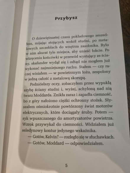 Photo of free Polish edition of Solaris by Stanislav Lem (Bricknells Meadow OX28) #2