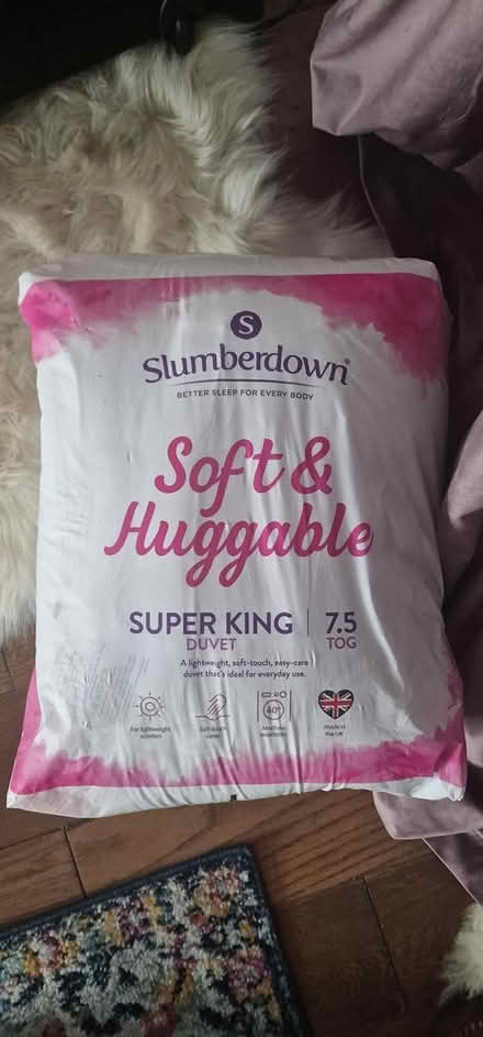 Photo of free Superking size 7.5tog duvet (Royston SG8) #1