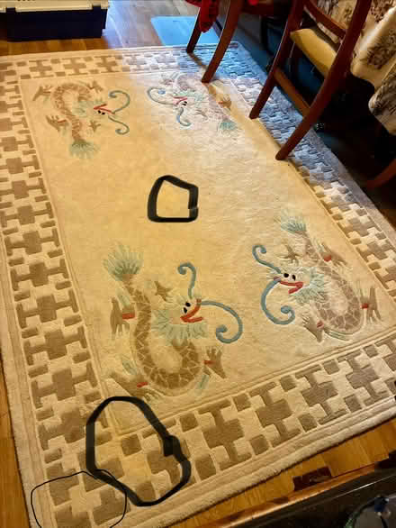 Photo of free Wool rug Pile 100%wool, Base 100%cotton (Duck End MK45) #2