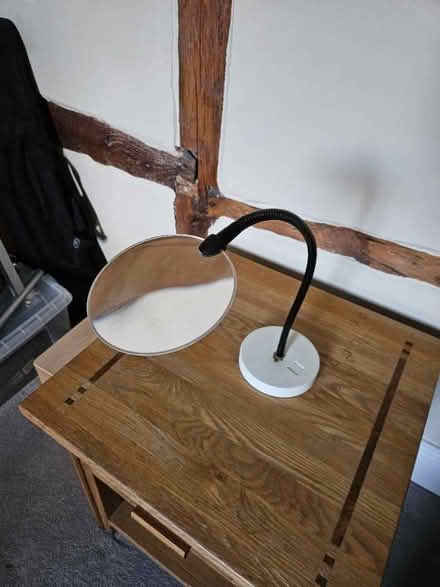 Photo of free Large Gooseneck magnifying glass (Hest Bank.) #2