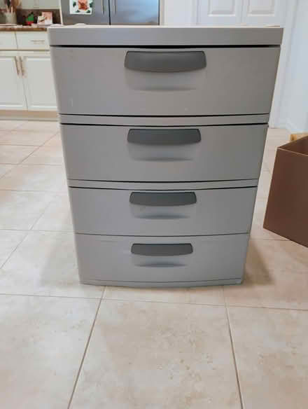 Photo of free Sterlite storage chest (Indian River County) #1