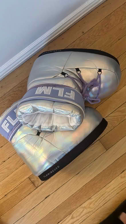 Photo of free Silver moon boot slippers (West Village) #4