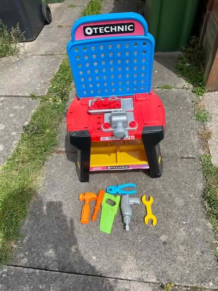 Photo of free childs tools and bench (Stone Cross BN23) #1