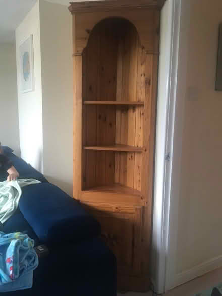 Photo of free Tall living room cabinet wooden (Ruscombe RG10) #1
