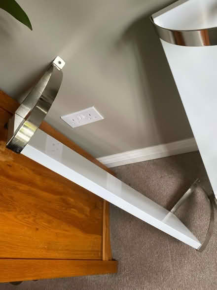 Photo of free 2 x White IKEA Shelves (TN27 Biddenden) #2