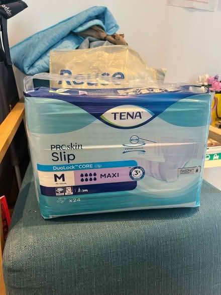 Photo of free Tena diaper pro skin slip size M (Se13) #2