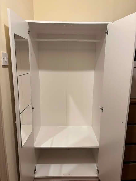 Photo of free IKEA kleppstad wardrobe in white (Kilburn NW6 2) #2