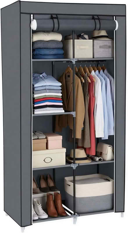 Photo of free Fabric Wardrobe / clothes organiser (Miskin CF72) #1